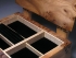 Burr elm jewellery box