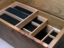 large jewellery chest in burr wych elm