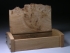 Desk box in burr oak