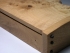 Desk box in burr oak