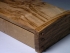 Desk box in tiger oak