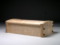 Jewellery box in ripple sycamore