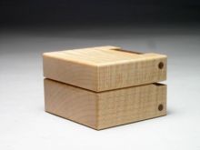 ring box in sycamore